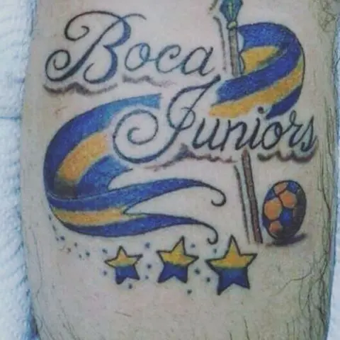 Действительно эффектные татуировки Boca Juniors