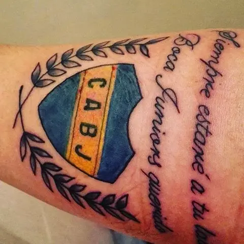 Действительно эффектные татуировки Boca Juniors