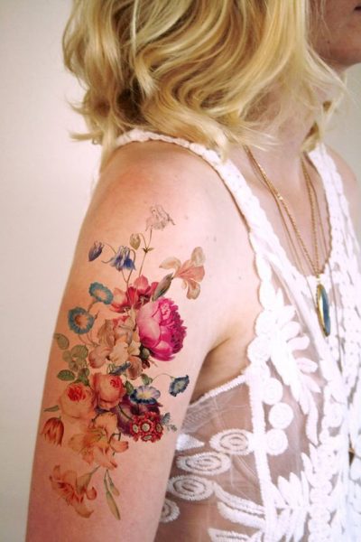 Элегантные и нежные модные татуировки для женщин