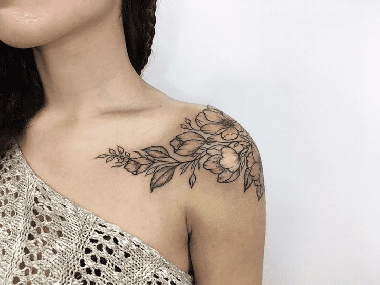 Элегантные и нежные модные татуировки для женщин