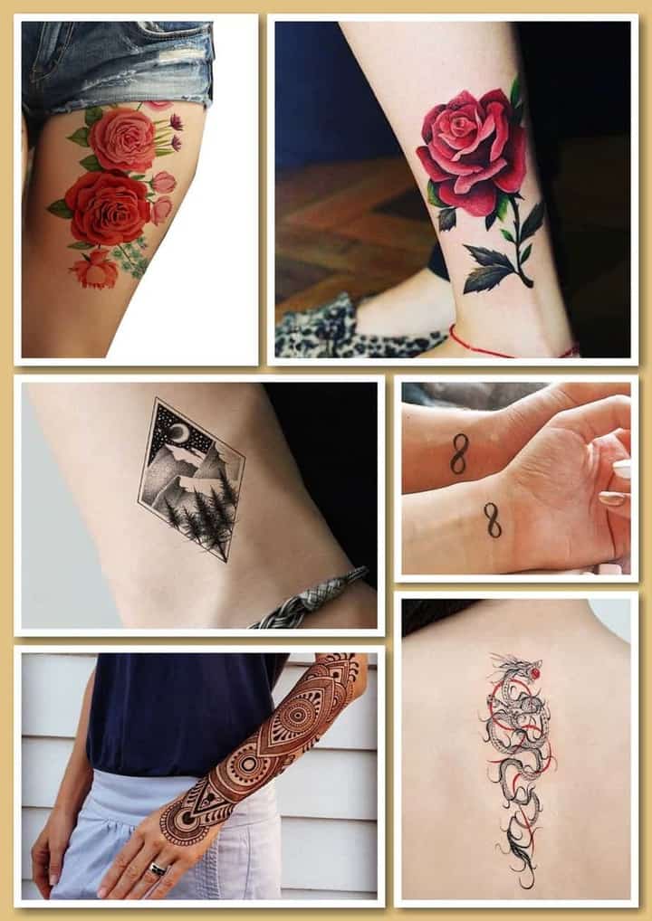 Har du en midlertidig tatovering?