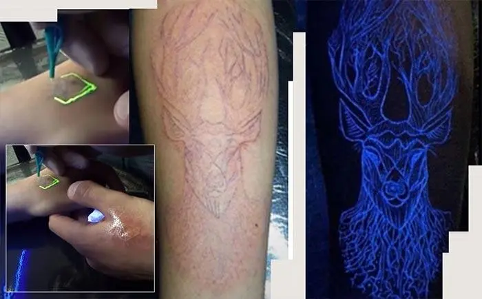 Tattoos za fluorescent: ni nini unahitaji kujua na vidokezo vya kusaidia