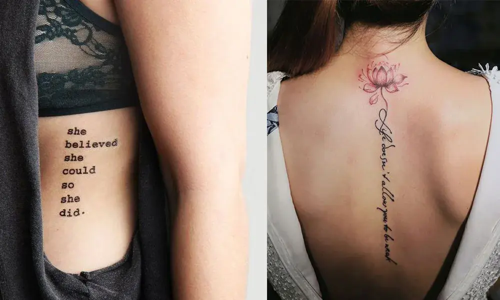 Yuav ua li cas xaiv qhov tattoo zoo thiab tsis txhob khuv xim nws!