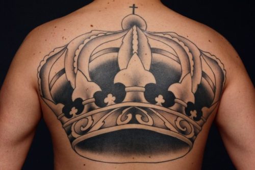 Корона татуировки сказочные дизайны