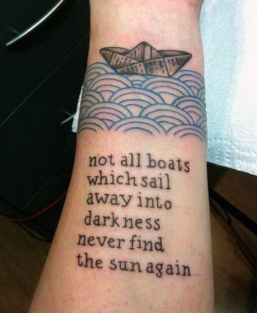Лучшие фразы из жизни для татуажа