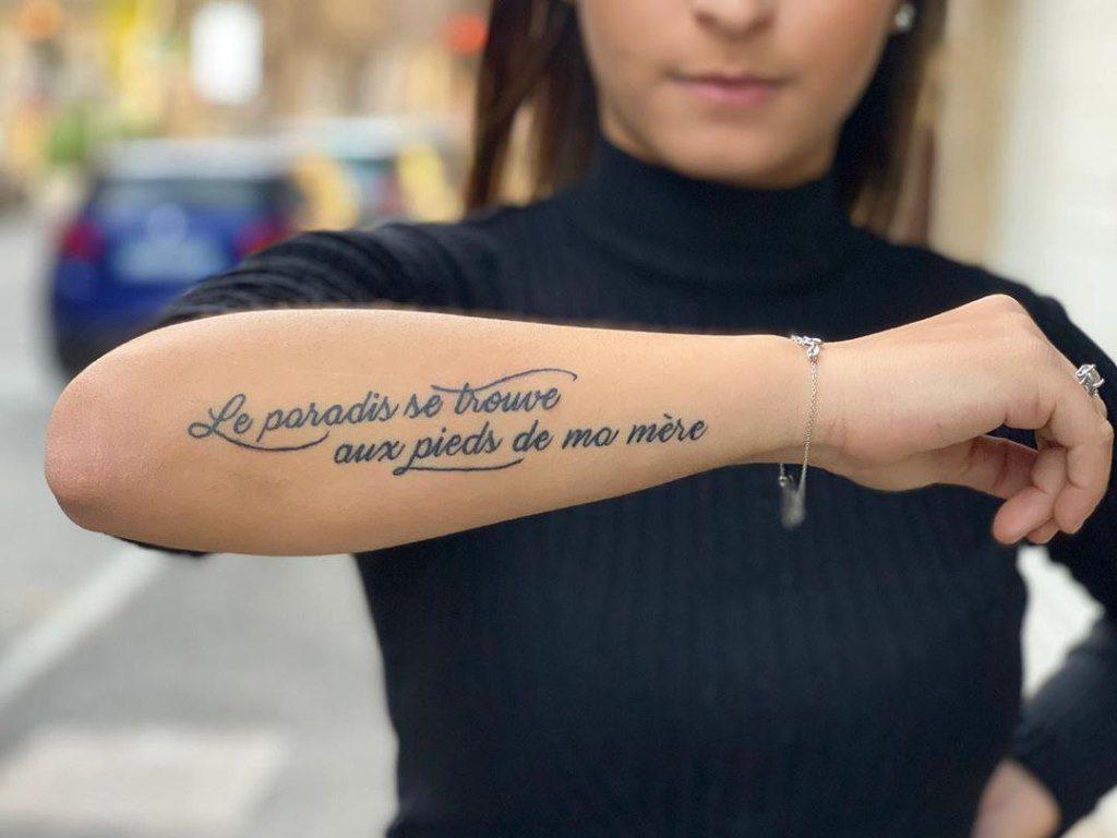 De bästa fraserna i livet för tatueringar