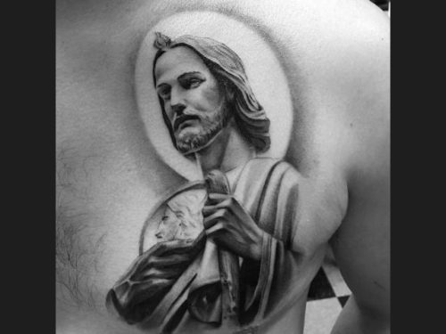 Los mejores tatuajes de San Judas Tadeo y su significado TatRing