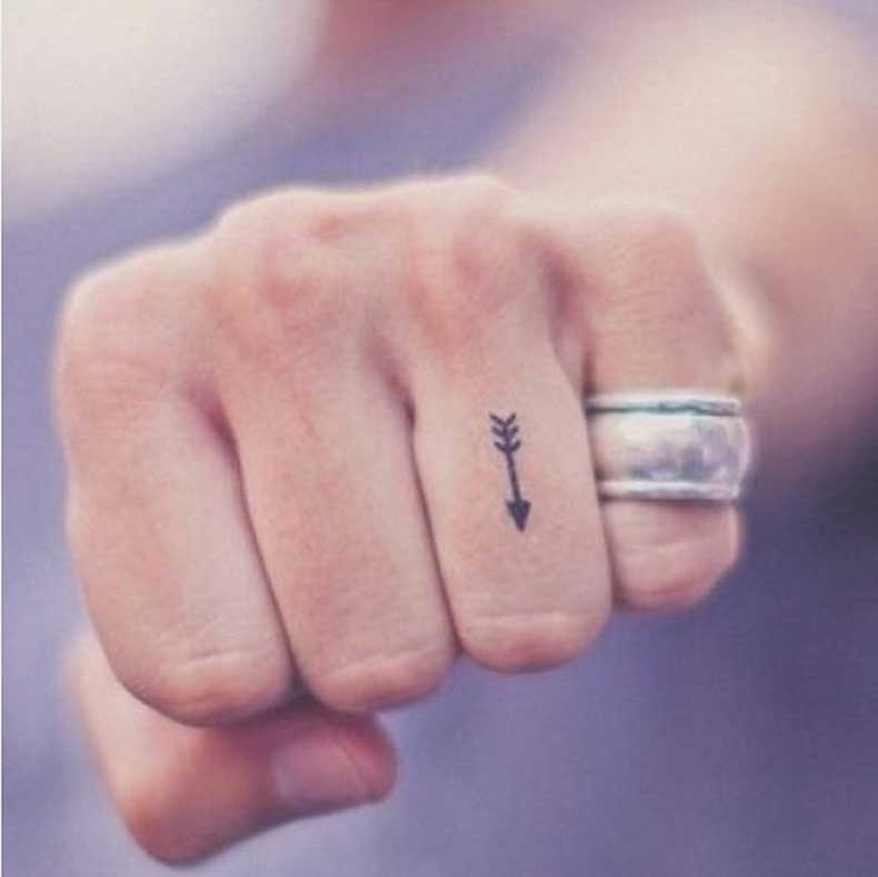 Модные маленькие Татуировки для мужчин на руке