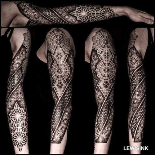 Мужские татуировки мандалы с невероятным дизайном
