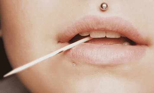 Piercing no beizo - fotos, tipos, coidados e tratamento