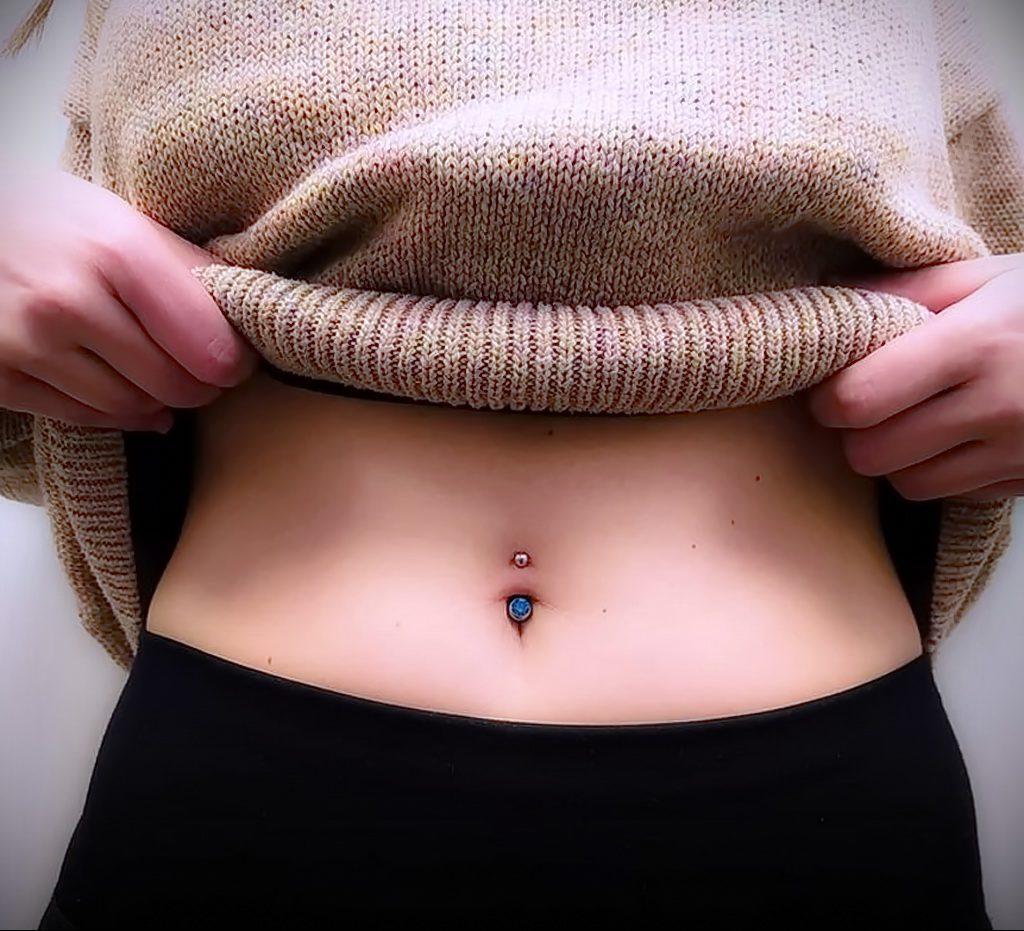 Navel piercing - photos, care and advice