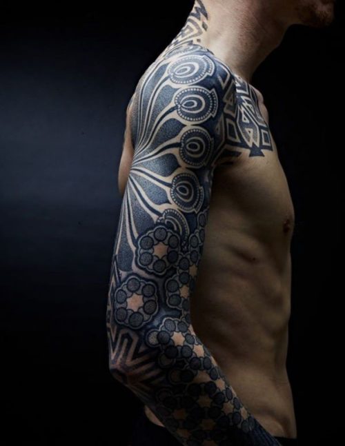 Племенные татуировки для мужчин, дизайны и идеи