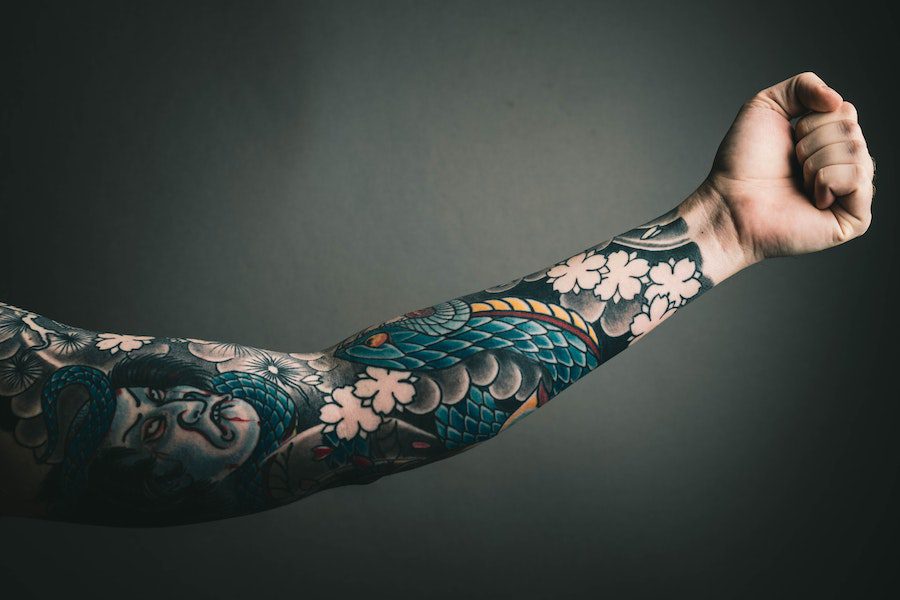 Значение татуировок в зависимости от области тела