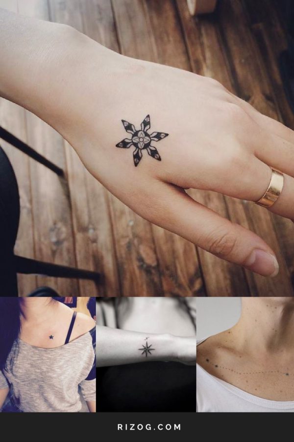 САМЫЕ ЛУЧШИЕ Звездные Татуировки. Фотографии, рисунки и значения