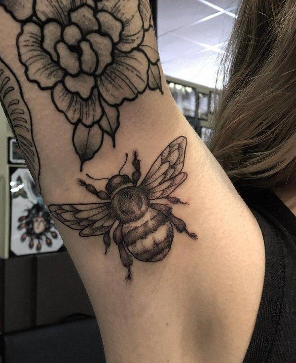 тату пчела 285