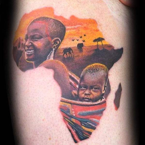 africa tattoo 05.