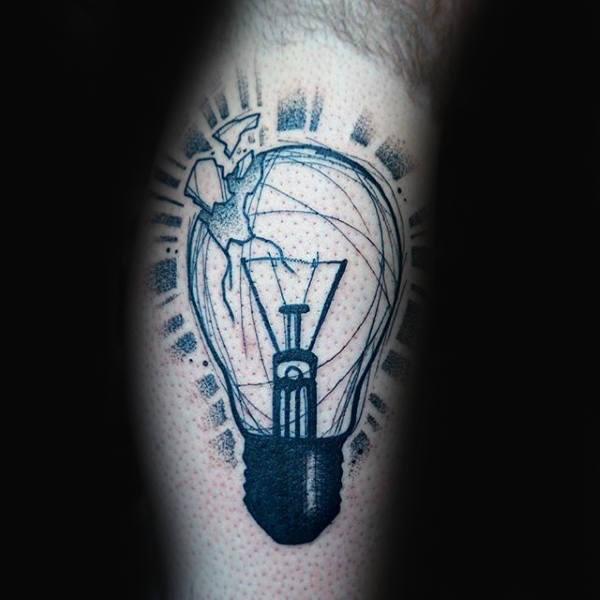 light bulb tattoo 53.