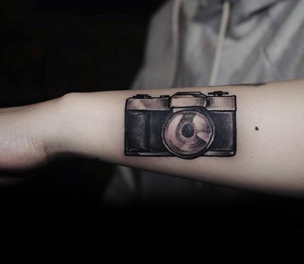 татуировки фотоаппараты 117