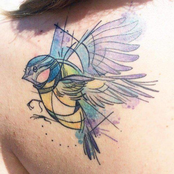 акварель татуировки 188