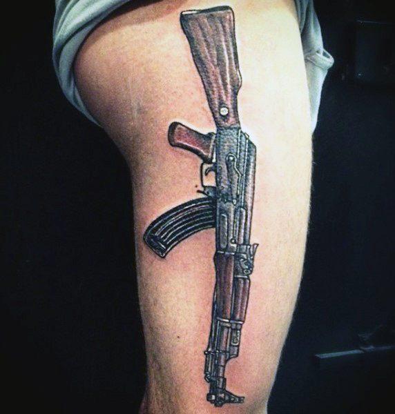42 AK-47 or Kalashnikov Tattoos (and Their Meaning)