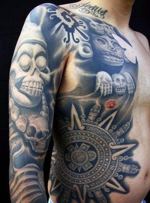ацтекские татуировки 137
