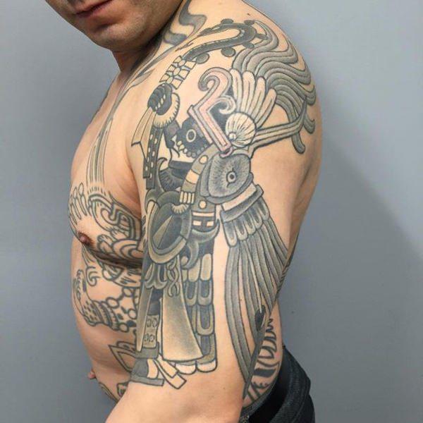 ацтекские татуировки 143
