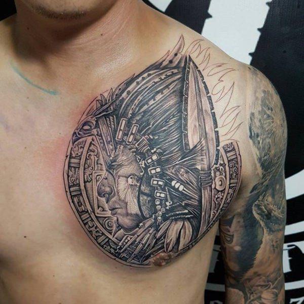 ацтекские татуировки 153