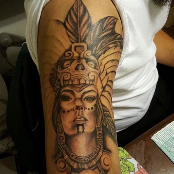 татуировка ацтеков 158