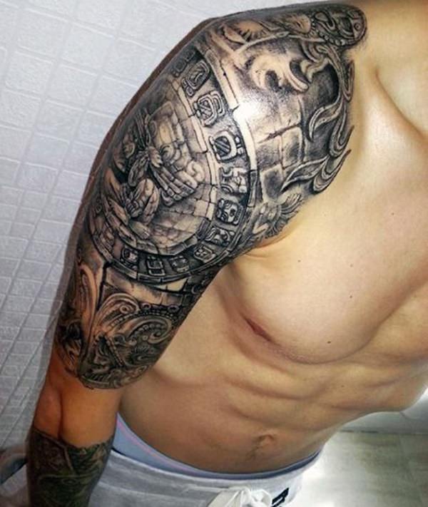 ацтекские татуировки 219