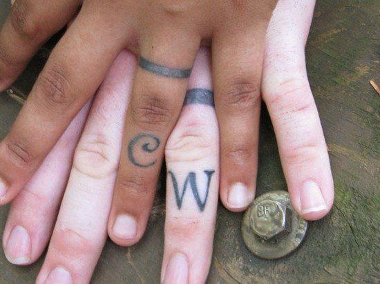 500 кольцо татуировки