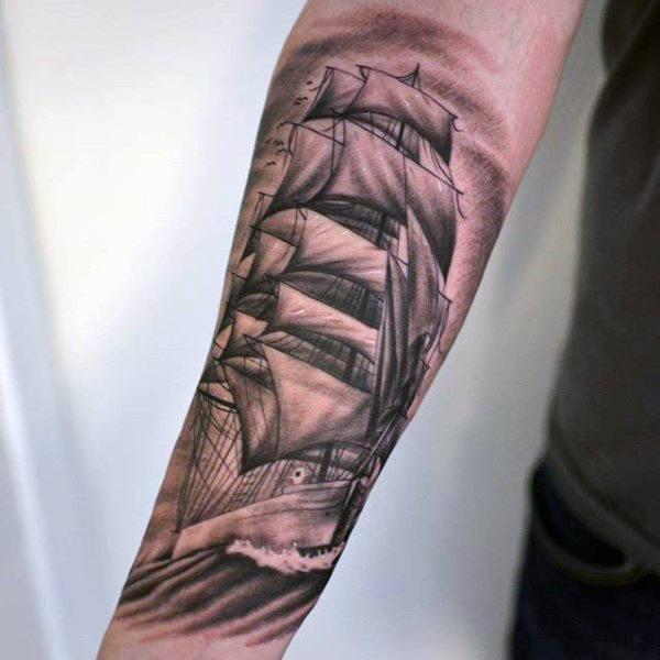 лодка татуировки 136