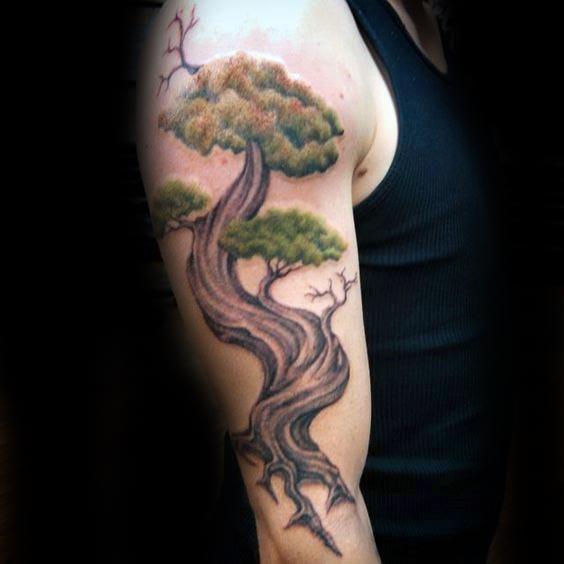 Santo Cuervo | Watercolour and Realism tattoos in Hackney, London |  Tattoos, Modern tattoos, Bonsai tree tattoos