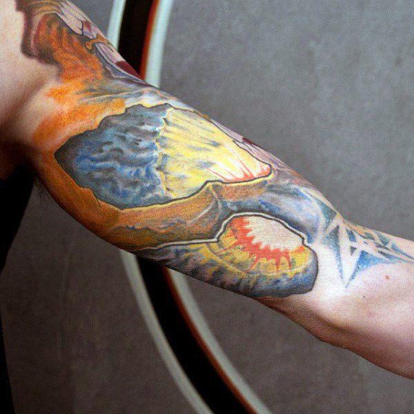 татуировка на внутренней стороне руки 83