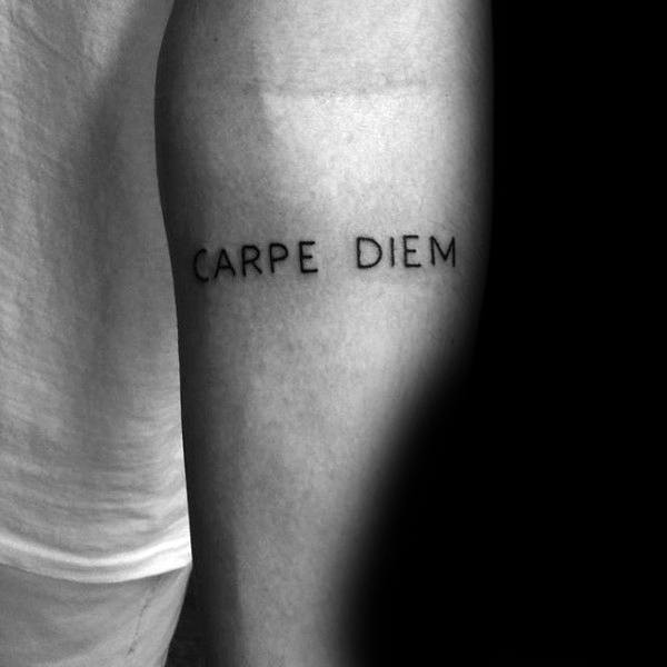 carpe diem татуировка 157
