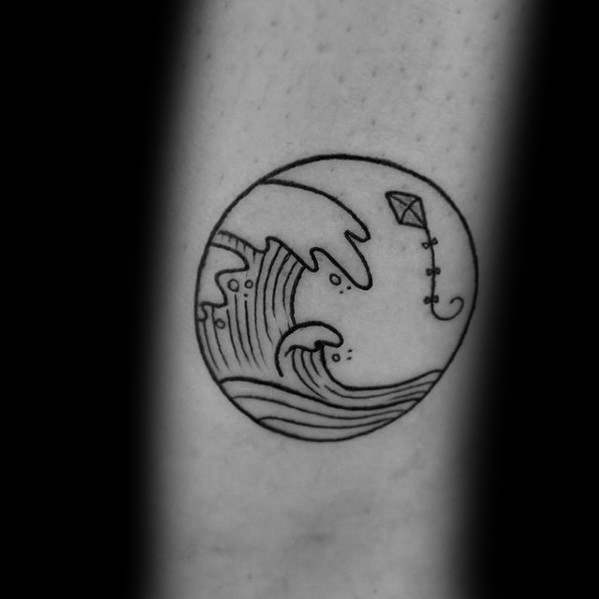 воздушный змей татуировки 13