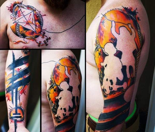 воздушный змей татуировки 41