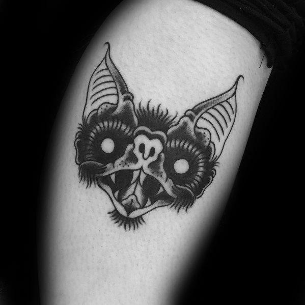 bat tattoo 86.