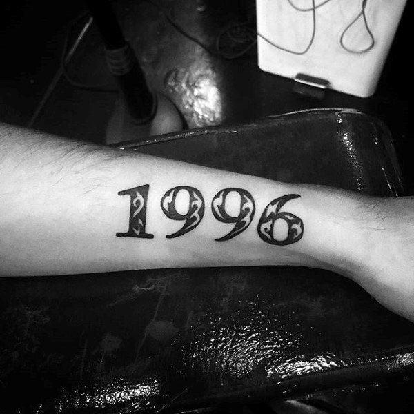 94 числа татуировки