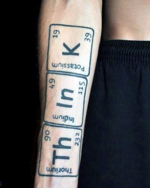 химия татуировка 119