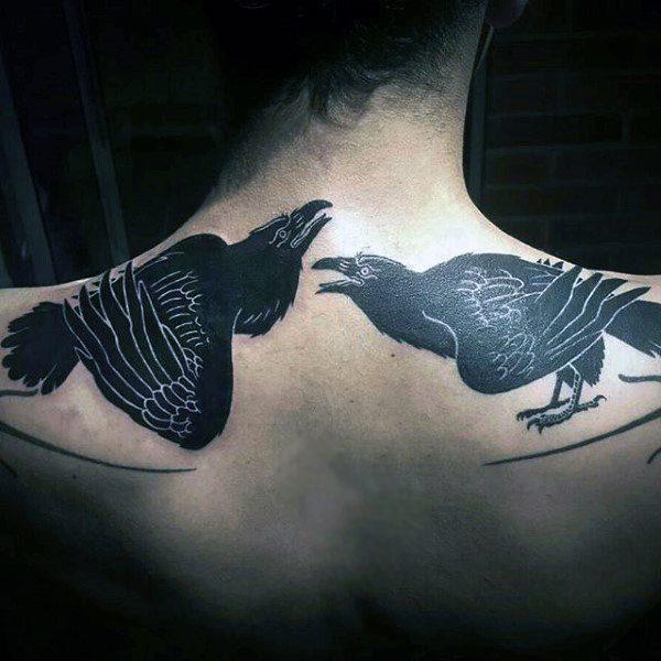татуировка ворона 434