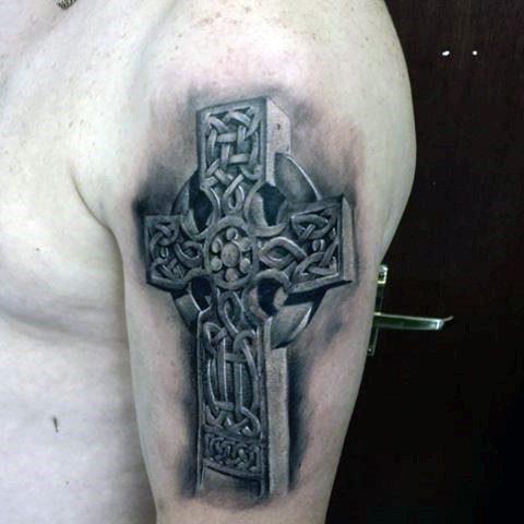 тату кельтский крест 137