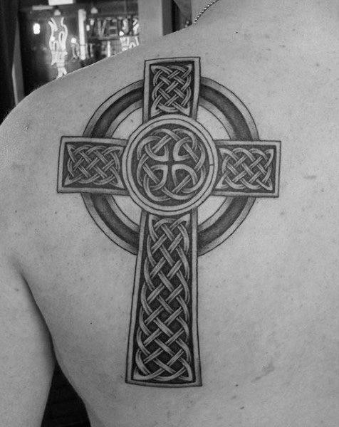 тату кельтский крест 181