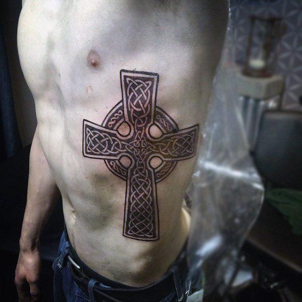 тату кельтский крест 217