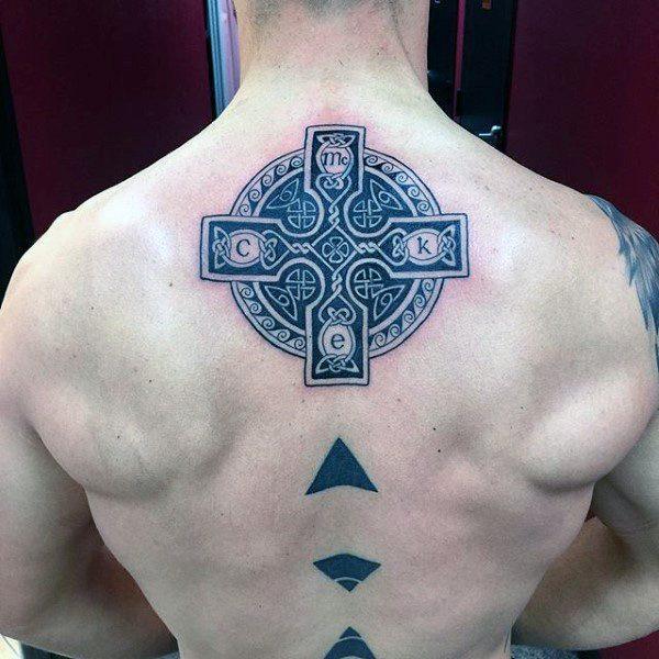 кельтский крест тату 285