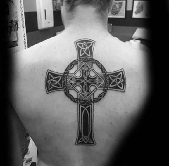 тату кельтский крест 29