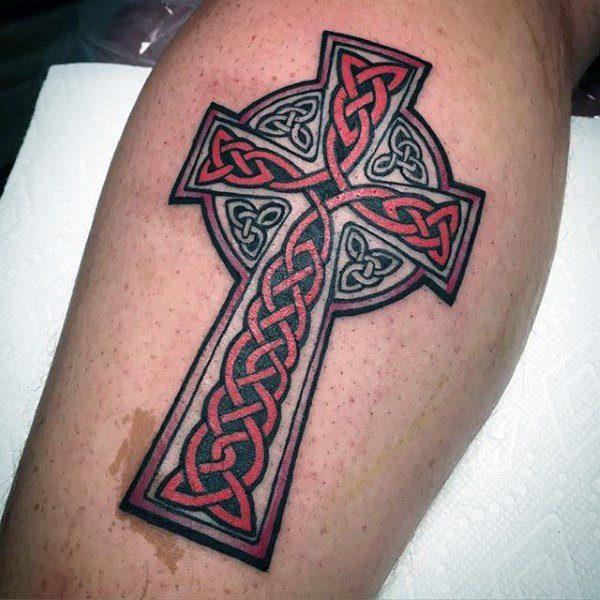 тату кельтский крест 305