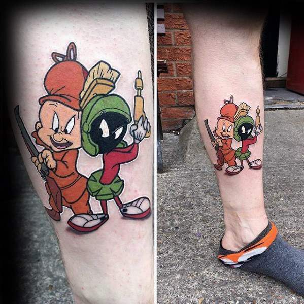 70 Cartoon Tattoos (And Their Meanings) TatRing
