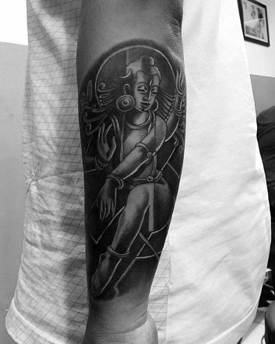 бог шива татуировка 09