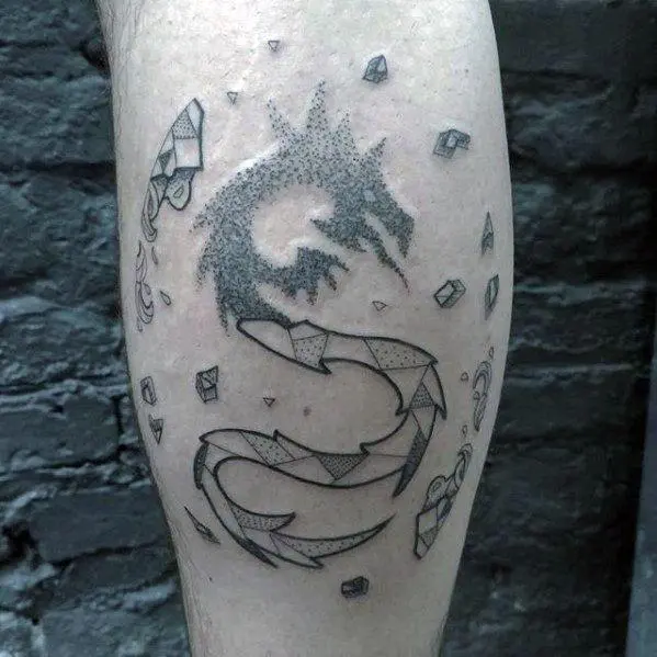 Keltischer drache tattoo bedeutung