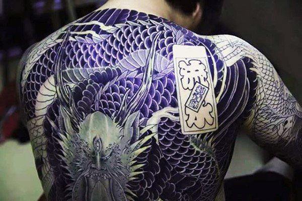 китайский дракон тату 25